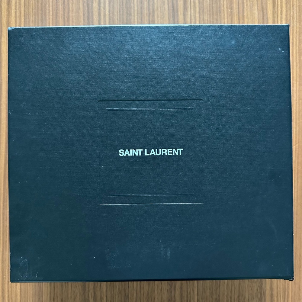 AUTHENTIC Small Saint Laurent Lou Lou Purse from Paris - Picture 12 of 15